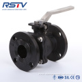 Carbon Steel Flanged Ball Valve with Direct Mounting Pad